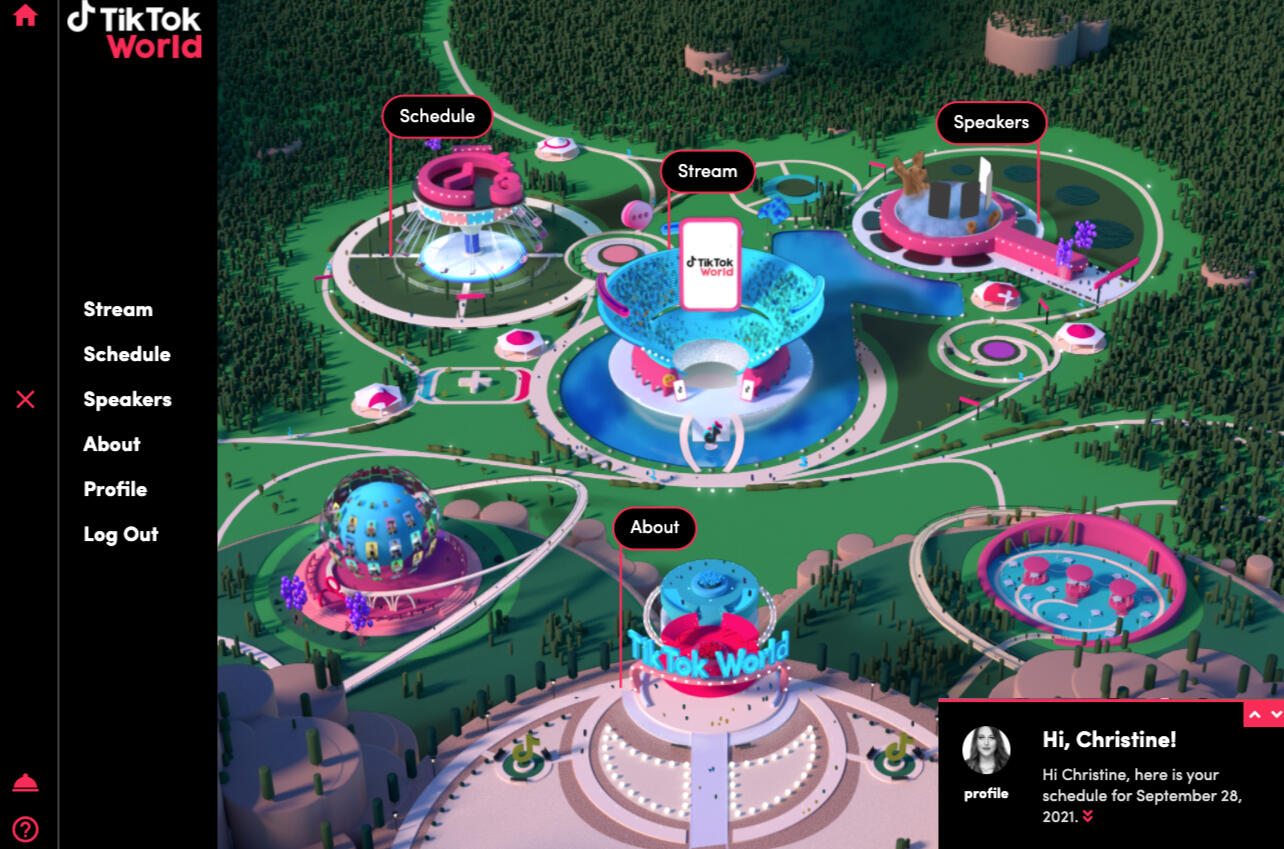 TikTok World Site Design (Producer)